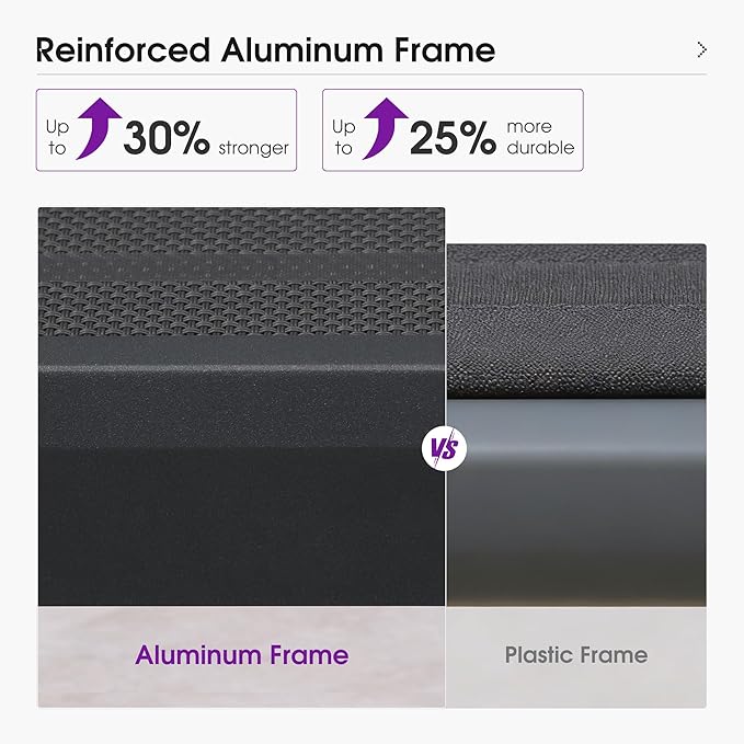PURPLE LEAF Patio Chaise Lounge Set of 2 Plastic Pool Outdoor Lounge Chair with Armrest Stackable Poolside Tanning Chairs for Beach Deck Yard Sunbathing, Dark Grey