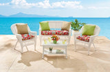 BrylaneHome Tufted Chair Cushion - 18" L x 17" W x 3" H - Patio & Outdoor - Patio & Outdoor - Water - Photo 5