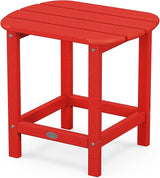 POLYWOOD SBT18SR South Beach 18" Outdoor Side Table, Sunset Red - Photo 1