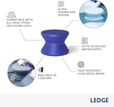 Ledge Lounger Signature Side Table - in-Pool Table for Ledges up to 10" Deep - Indoor/Outdoor All-Weather Table for - Photo 5