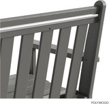 POLYWOOD Vineyard 60" Bench - Photo 7