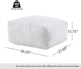 Christopher Knight Home Teriu Outdoor Bean Bag Chair with Shredded Foam, Modern Bean Bag Chairs for Adults and Kids - Photo 2