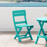 Costaelm Outdoor Patio Modern Folding Dining Chair - Photo 8