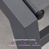 PURPLE LEAF 6-Piece Patio Chaise Lounge Outdoor Pool Lounge Chairs with Adjustable Backrest and Side Tables Aluminum - Photo 4