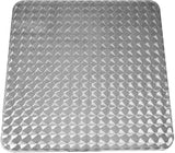 BTEXPERT Indoor Outdoor 23.75" Square Restaurant Table for Patio Stainless Steel Silver Aluminum Furniture with Base - Photo 6