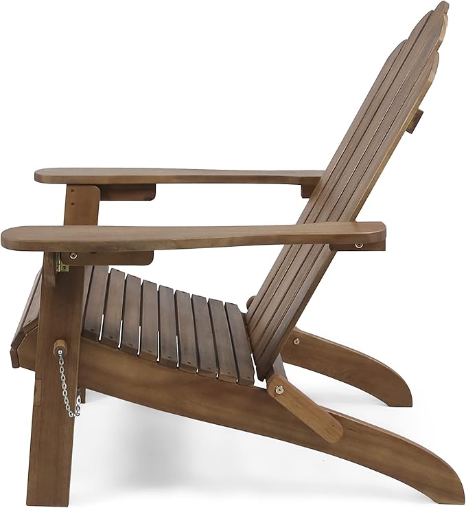 Christopher Knight Home Hollywood Adirondack Chair, Dark Brown