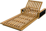 Merax Patio Chaise Lounge with 4-Position Adjustable Backrest - Photo 9