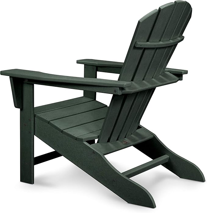 POLYWOOD® Shore Line Adirondack Chair, Green