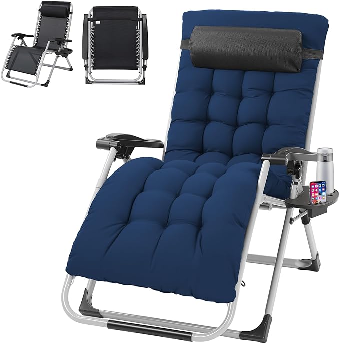VINGLI 29" Padded Zero Gravity Chair - Photo 1