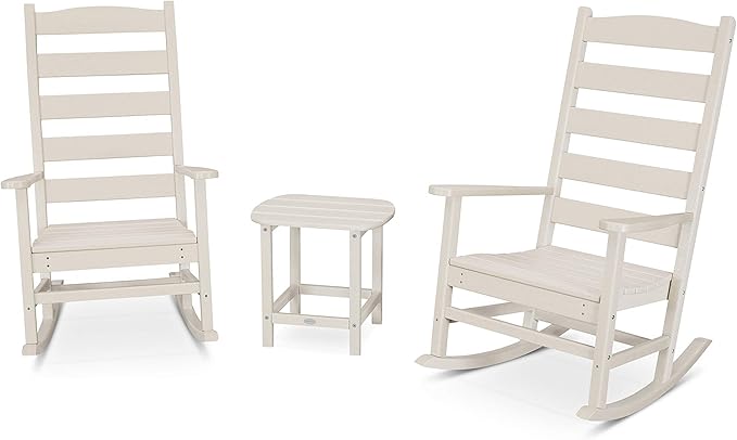 POLYWOOD® Shaker Rocking Chair Set, Sand