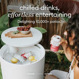Veradek Kona Cooler Side Table – 2-in-1 Outdoor Patio Side Table w/Cooler | Insulated 40L Capacity - Photo 7