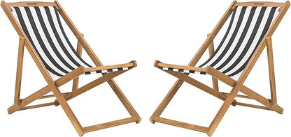 Safavieh PAT7040A SET2 Outdoor Collection Loren Teak