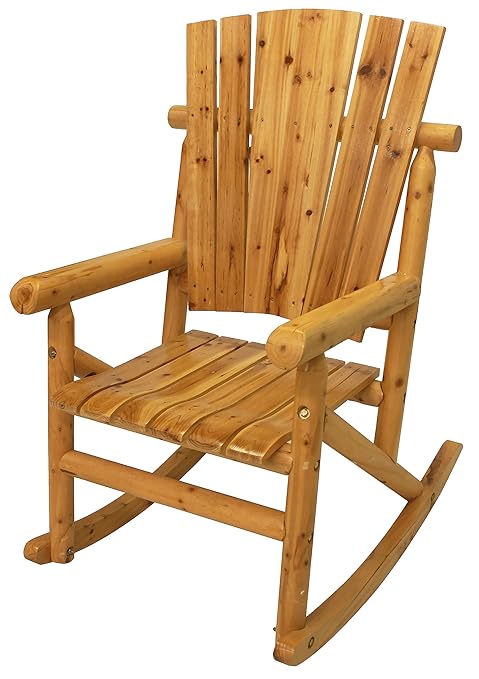 Leigh Country Rocker Chair Single Aspen Log TX 95100