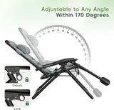 Amopatio Zero Oversized Padded Gravity Chairs with Cup Holder - Photo 5