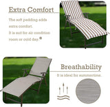 Kozyard Cozy Aluminum Reclining Lounge Chair - Perfect for Beach, Yard, Pool - Photo 7