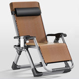 Generic Lounge Chair Patio Chair Folding Adjustable Reclining Patio Chairs Folding Outdoor Patio Recliner - Photo 1