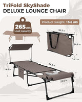 KingCamp Tanning Chair with Face Hole - Photo 3