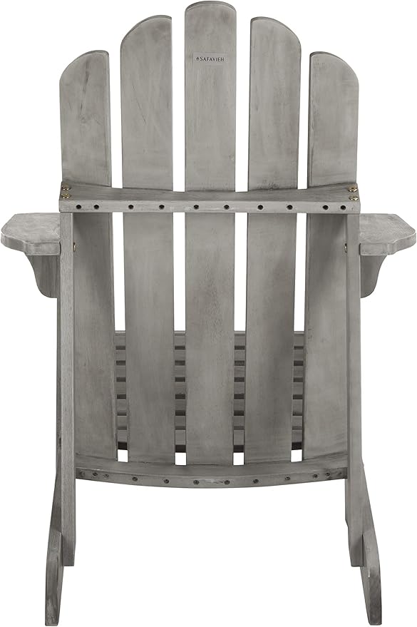 Safavieh PAT7027A Outdoor Collection Topher Teak Adirondack Chair