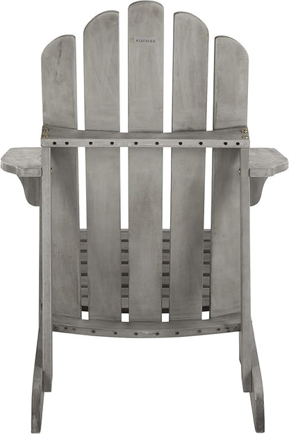 Safavieh PAT7027A Outdoor Collection Topher Teak Adirondack Chair