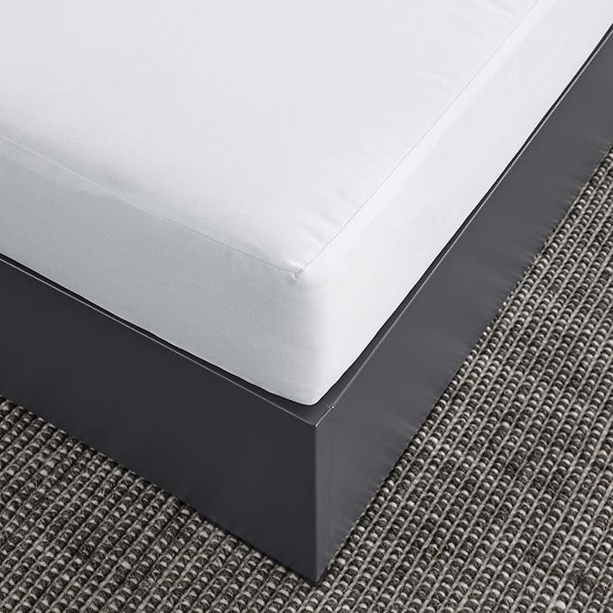 Modway Tahoe Aluminum Ottoman in Gray White with Weather-Resistant Cushion-Ideal as Outdoor Footstool - Photo 8