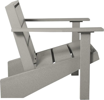 Haven Modern Adirondack Chair, Cove Gray