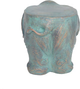 Garden Stool, Plant Stool or Elephant Table for Garden, Front Porch, Patio, Outside, Indoor, Lightweight Concrete - Photo 6