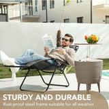 Devoko Patio Zero Gravity Chair Outdoor Free Folding Adjustable Chaise Lounge Chairs Beach Pool Side Using Reclining - Photo 5