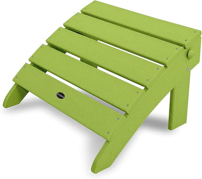 POLYWOOD® Classic Adirondack Ottoman, Lime