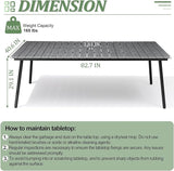 83" Patio Outdoor Dining Table for 6-8 - Photo 3