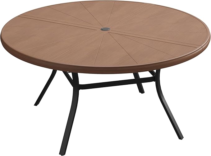 VICLLAX Round Patio Dining Table - Photo 1