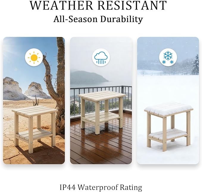 OTSUN Adirondack Outdoor Side Table - Photo 5