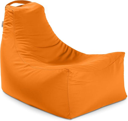 Jaxx Juniper Outdoor Bean Bag, Tangerine Sunbrella