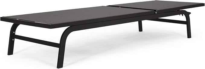 Outdoor Chaise Lounge (Set of 2) (Dark Grey) - Photo 6
