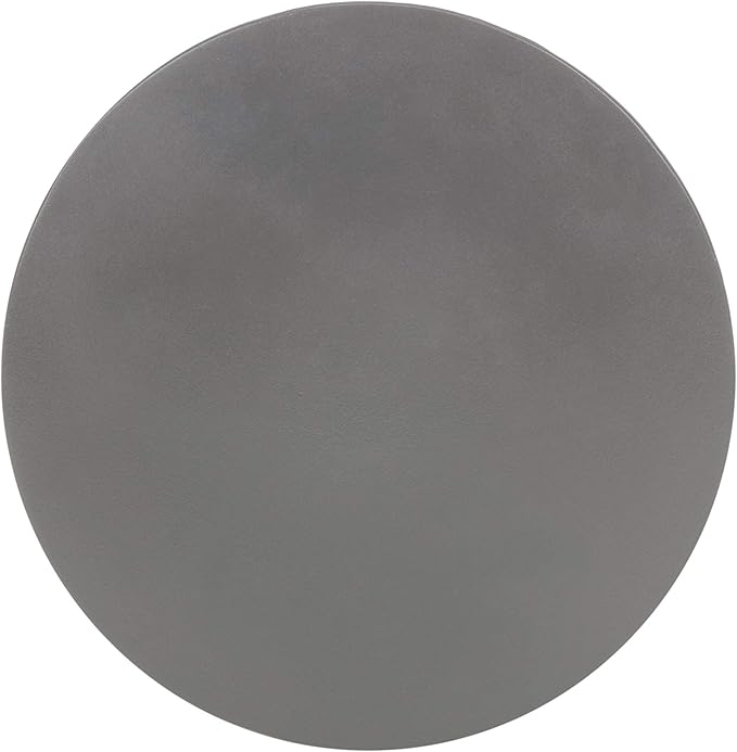 Safavieh Outdoor Collection Athena Modern Concrete Dark Grey Round 17.7-inch Accent Table - Photo 5