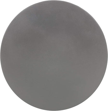 SAFAVIEH Outdoor Collection Haruki Modern Dark Grey Concrete Round Accent Table (Fully Assembled)