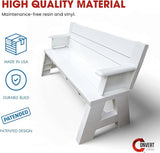 Convert-a-Bench Gen 1 2-in-1 Outdoor Convertible Bench to Picnic Table - Photo 4
