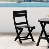 Costaelm Outdoor Patio Modern Folding Dining Chair - Photo 8