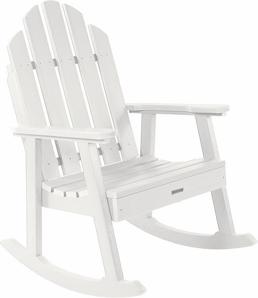 Highwood Classic Westport Garden Rocking Chair, White