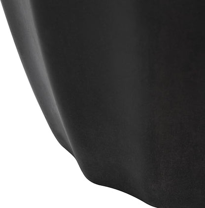 Safavieh Outdoor Jaslyn Black Modern Concrete Round Accent Table