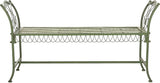 Safavieh Outdoor Collection Jovanna Antique Green 2 Seat Bench - Photo 1