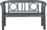 SAFAVIEH PAT6743A Outdoor Collection Moorpark 2 Seat Bench - Photo 1
