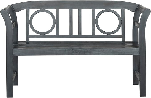SAFAVIEH PAT6743A Outdoor Collection Moorpark 2 Seat Bench
