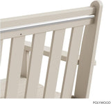 POLYWOOD Vineyard 48-Inch Bench, Sand - Photo 7