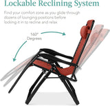 Best Choice Products Oversized Zero Gravity Chair, Folding Outdoor Patio Recliner - Photo 6