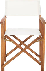 SAFAVIEH Outdoor Laguna Natural and Beige Director Chair (Set of 2) - Photo 5