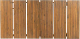 Christopher Knight Home Bard Patio Chaise Lounge Chair Outdoor, Acacia Wood Poolside Sun Lounger with Slatted Design - Photo 7
