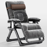 Adjustable Steel Mesh Lounge Chair Beach Chairs w/Removable Cushion, Upgraded Lock and Cup Holder - Photo 1