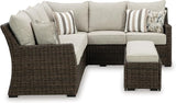 Signature Design by Ashley Brook Ranch Outdoor Sectional - Photo 8