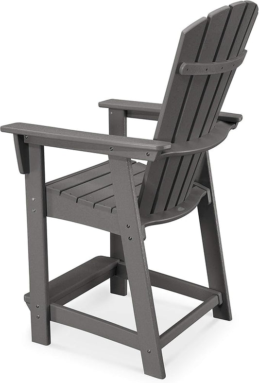 POLYWOOD® Nautical Counter Chair, Lime