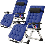 Slsy Zero Gravity Chair, Reclining Lounge Chair with Removable Cushion & Tray for Indoor and Outdoor - Photo 1